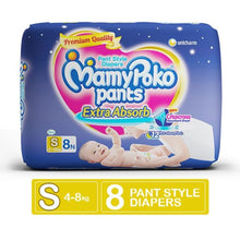 Load image into Gallery viewer, Mamypoko Pants Small Size Diapers & Nappiess 8 Count