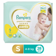 Load image into Gallery viewer, Pampers Premium Care Pants Diapers & Nappiess Small S 28 Count