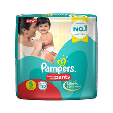 Load image into Gallery viewer, Pampers Small Size Diapers & Nappies Pants White 16S