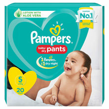 Load image into Gallery viewer, Pampers New Diapers & Nappies Pants Small 20 Count