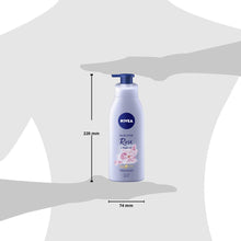 Load image into Gallery viewer, Nivea Body Lotion Oil In Body Lotion Rose & Argan Oil For Dry Skin 400Ml