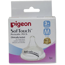 Load image into Gallery viewer, Pigeon Softouch Peristaltic Plus Nipple 1 Pc M