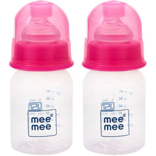 Load image into Gallery viewer, Meemee Eazy Flo Premium Baby Feeding Bottle Pink 60 Ml