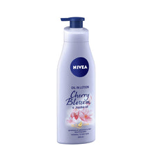 Load image into Gallery viewer, Nivea Body Lotion Oil In Body Lotion Cherry Blossom & Jojoba Oil 200Ml