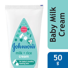 Load image into Gallery viewer, Johnson'S Baby Milk And Rice Cream 50G
