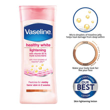 Load image into Gallery viewer, Vaseline Healthy White Lightening Body Lotion 300Ml