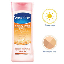 Load image into Gallery viewer, Vaseline Healthy White Triple Lightening Spf 24 Body Lotion 300 Ml