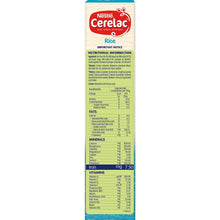 Load image into Gallery viewer, Nestlé Cerelac Rice Cereal