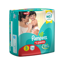 Load image into Gallery viewer, Pampers Small Size Diapers & Nappies Pants White 16S