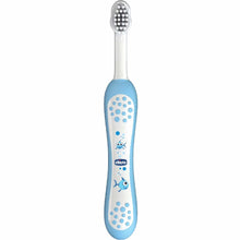Load image into Gallery viewer, Chicco Toothbrush 6-36 Months Blue