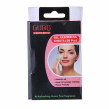 Load image into Gallery viewer, Gubb Blotting Papers/Sheets For Oily Skin Oil Absorbing Sheets For Face Oil Control Tissue 50 Pcs.