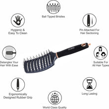 Load image into Gallery viewer, Gubb Hair Brush & Bath Combo Hair Brush Shower Caps 4S & Lilac Loofah