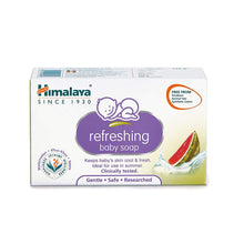 Load image into Gallery viewer, Himalaya Refreshing Baby Soap 125G