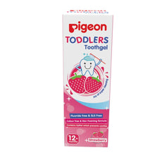 Load image into Gallery viewer, Pigeon Toddlers Toothgel Strawberry 50G