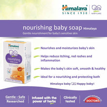 Load image into Gallery viewer, Himalaya Nourishing Baby Soap 125Gm