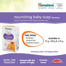 Load image into Gallery viewer, Himalaya Nourishing Baby Soap 125Gm