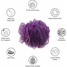 Load image into Gallery viewer, Gubb Hair Brush & Bath Combo Hair Brush Shower Caps 4S & Lilac Loofah