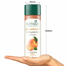 Load image into Gallery viewer, Biotique Apricot Refreshing Shower Gel 190Ml