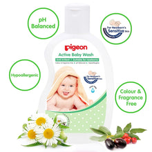 Load image into Gallery viewer, Pigeon Active Baby Wash 200Ml