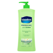 Load image into Gallery viewer, Vaseline Intensive Care Aloe Soothe Non Greasy Body Lotion 300Ml