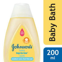 Load image into Gallery viewer, Johnson'S Baby Top To Toe Bath 200Ml