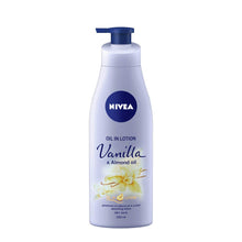 Load image into Gallery viewer, Nivea Body Lotion Oil In Body Lotion Vanilla & Almonds Oil For Dry Skin 200Ml