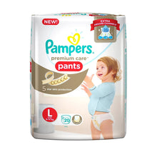 Load image into Gallery viewer, Pampers Premium Care Large Size Diapers & Nappiess Pants 20 Count