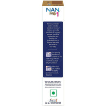 Load image into Gallery viewer, Nestlé Nan Pro 1 Starter Infant Formula With Probiotics Upto 6 Months 400G