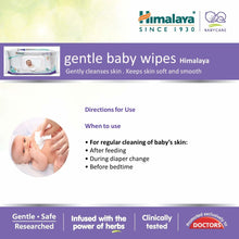 Load image into Gallery viewer, Himalaya Gentle Baby Wipes 72Napkins Of