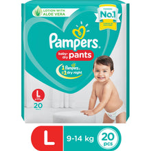 Load image into Gallery viewer, Pampers Baby-Dry Pants Diapers & Nappies - L