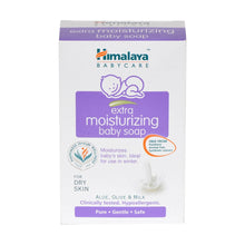 Load image into Gallery viewer, Himalaya Herbals Extra Moisturizing Baby Soap 75G
