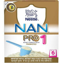 Load image into Gallery viewer, Nestlé Nan Pro 1 Starter Infant Formula With Probiotics Upto 6 Months 400G
