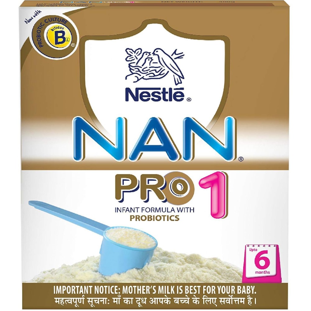 Nestlé Nan Pro 1 Starter Infant Formula With Probiotics Upto 6 Months 400G