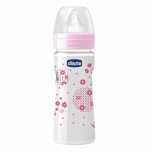 Chicco 250Ml Wellbeing Pp Bottle Pink