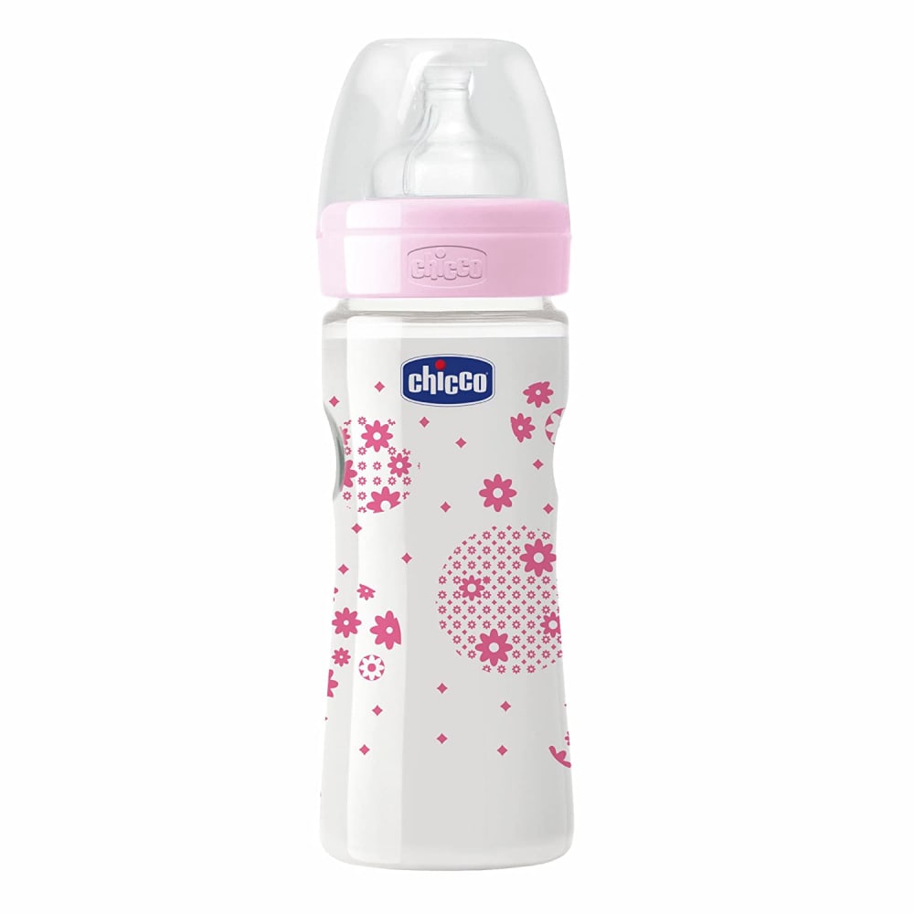 Chicco 250Ml Wellbeing Pp Bottle Pink
