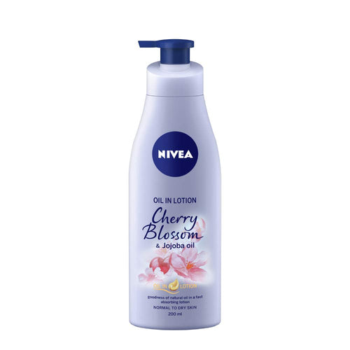 Nivea Body Lotion Oil In Body Lotion Cherry Blossom & Jojoba Oil 200Ml