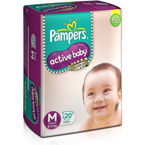 Pampers Active Baby - Medium