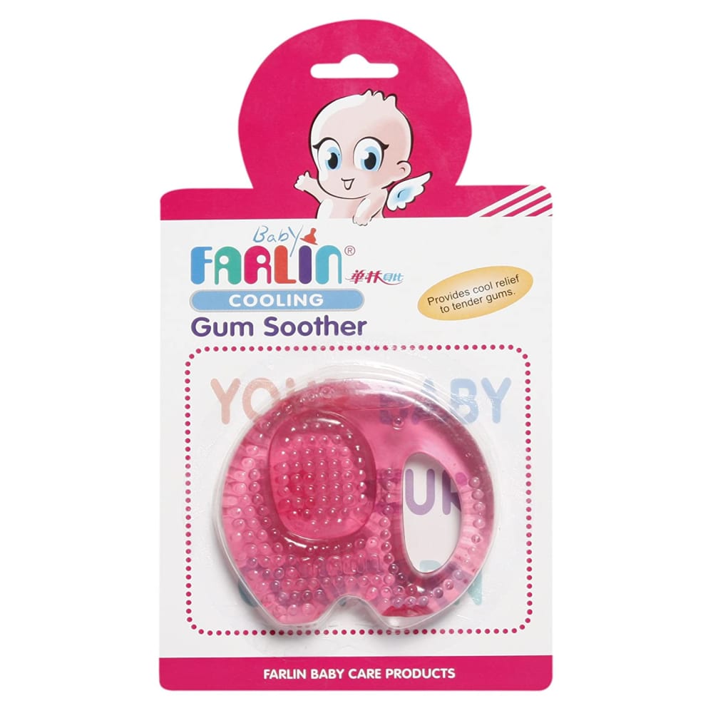 Farlin Water Filled Cooling Gum Soother Pink