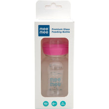 Load image into Gallery viewer, Meemee Premium Glass Feeding Bottle - 120 Ml 8Month
