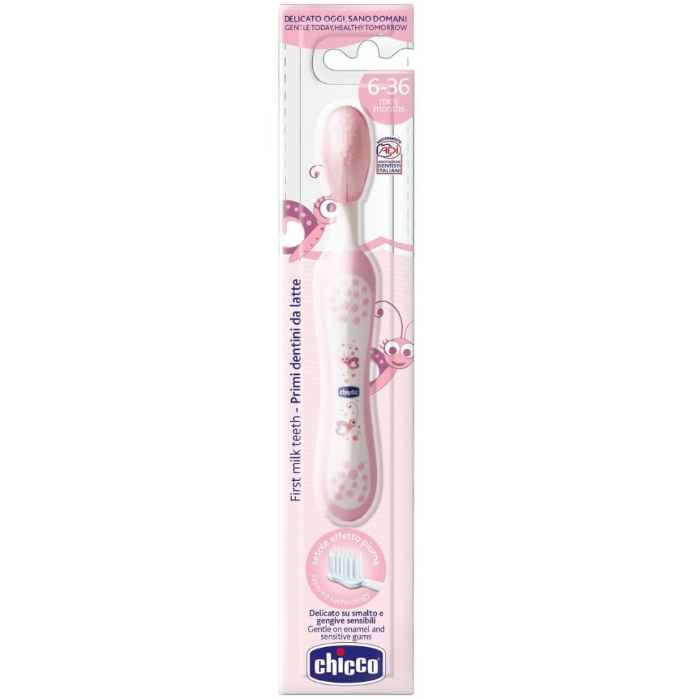 Chicco Toothbrush 3Y-6Y Pink Soft Toothbrush