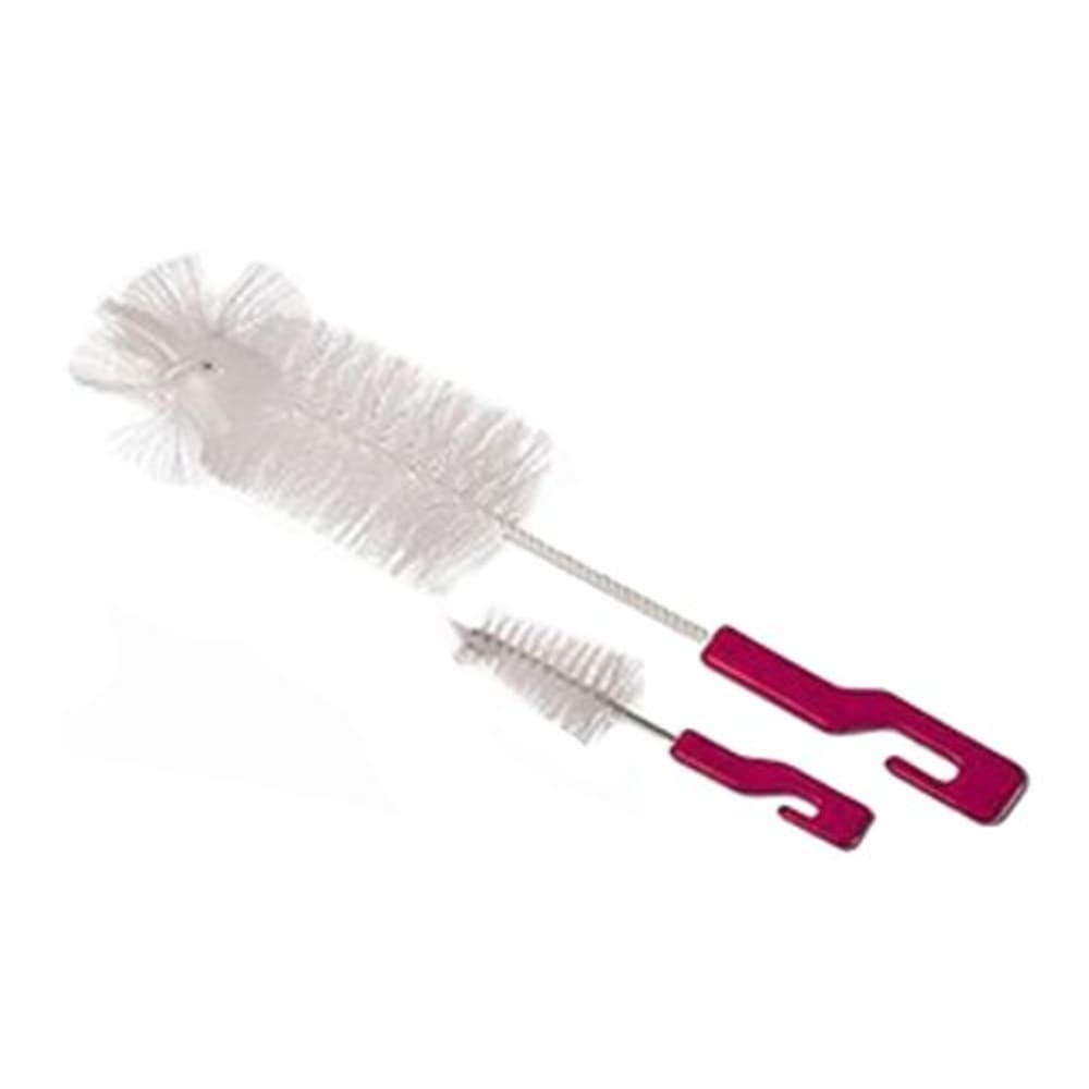 Farlin 360 Degree Rotating Bottle And Nipple Brushes For Bottle And Teats Pink