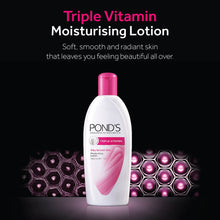 Load image into Gallery viewer, Pond&#39;S Triple Vitamin Moisturising Body Lotion 300Ml
