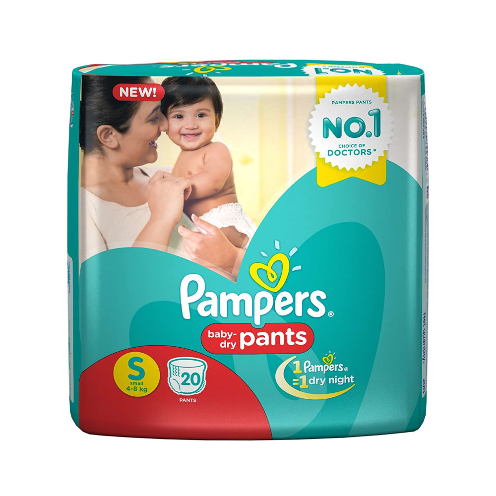 Pampers Small Size Diapers & Nappies Pants White 16S