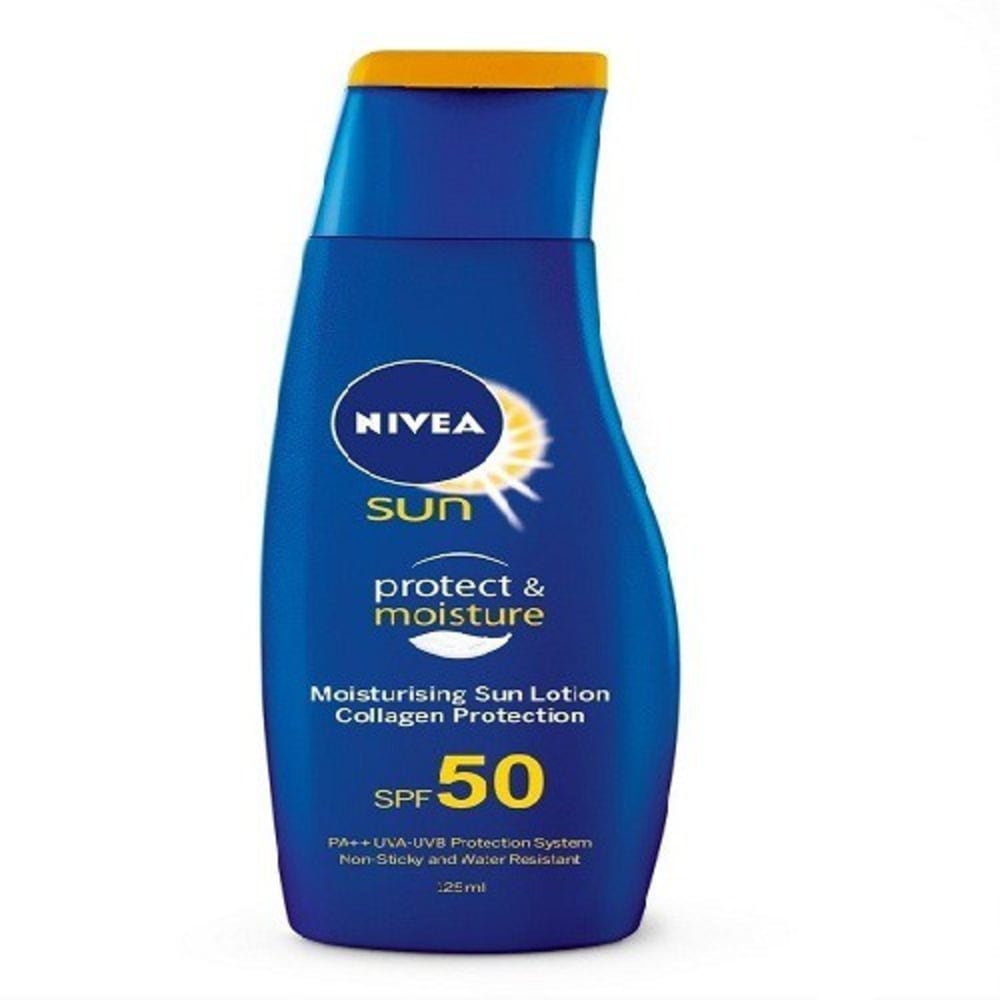 Nivea Moisturising Sun Body Lotion Spf-50 125 Ml - Spf 50 Pa++