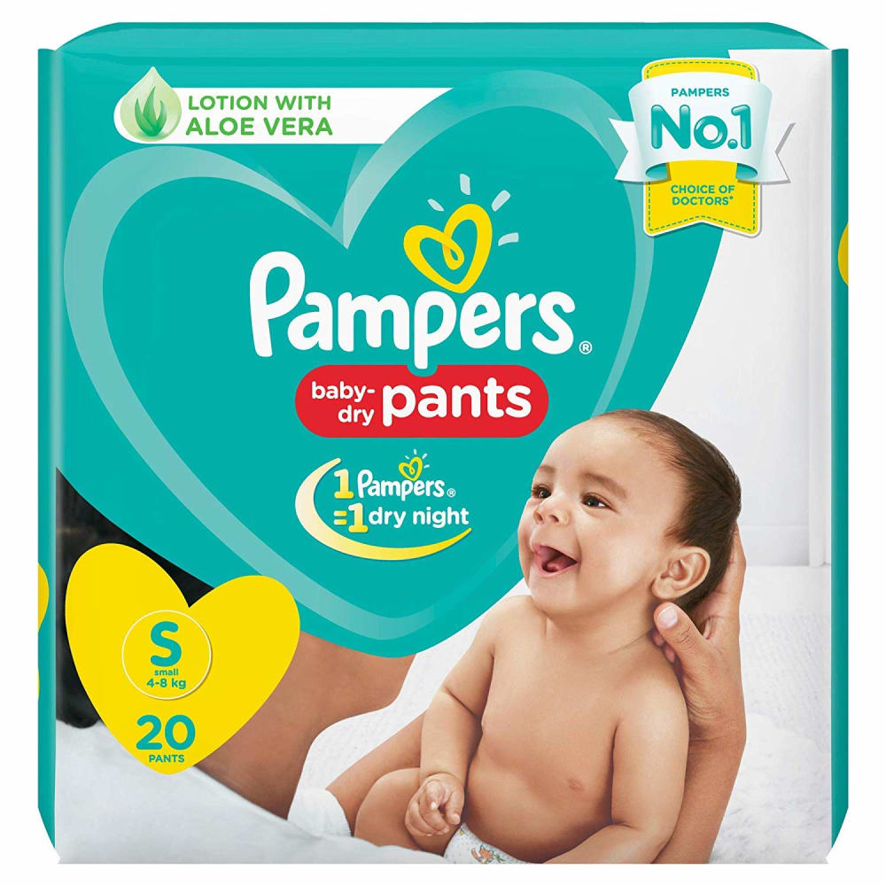 Pampers New Diapers & Nappies Pants Small 20 Count