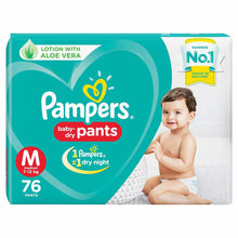 Load image into Gallery viewer, Pampers New Diapers &amp; Nappies Pants Medium 76 Count

