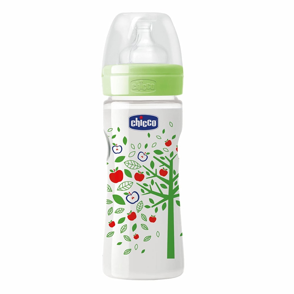 Chicco 250Ml Wellbeing Pp Bottle Green