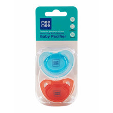 Load image into Gallery viewer, Mee Mee Soft Nipple Baby Pacifier Red/Blue
