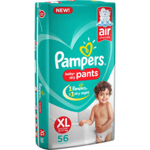 Load image into Gallery viewer, Pampers Baby-Dry Pants Diapers &amp; Nappies - Xl
