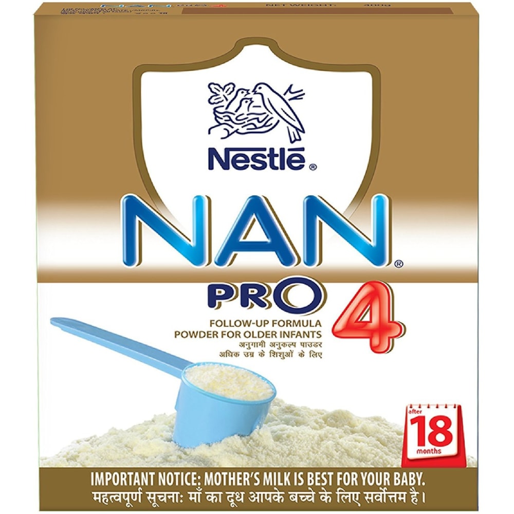 Nestlé Nan Pro 4 Follow Up Infant Formula After 18 Months - 400 G